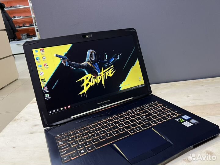 Игровой ноутбук i7-7700hq/8gb/gtx1050Ti