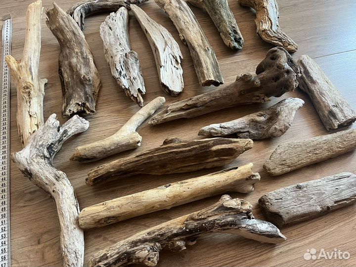 Дрифтвуд большой набор коряги