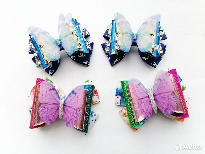 Резинки для волос, бантики