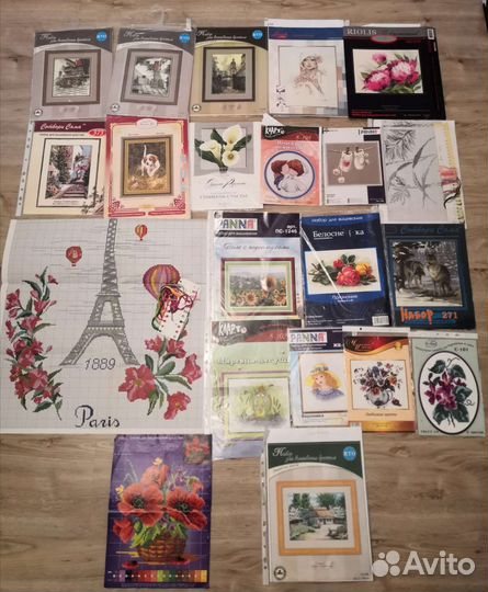 Вышивка крестиком 3 (наборы, схемы)