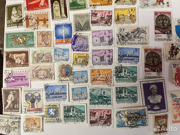 Стариные марки коллекция. Лот 2