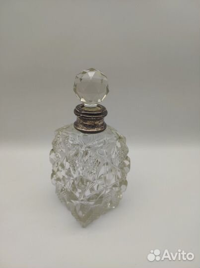 Флакон для духов, хрусталь, Туалетная баночка нач