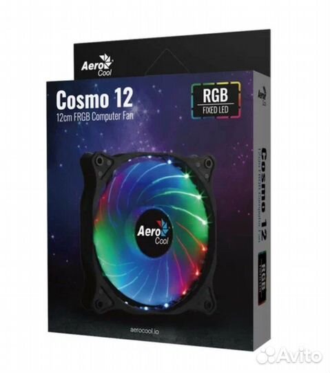 Вентилятор для корпуса AeroCool Cosmo 12, RGB