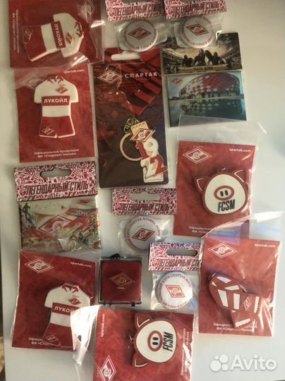 Брелок спартак шарф