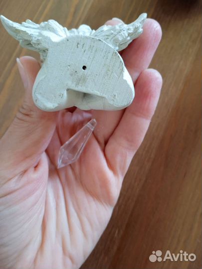 Подвеска Ангел с кристалом