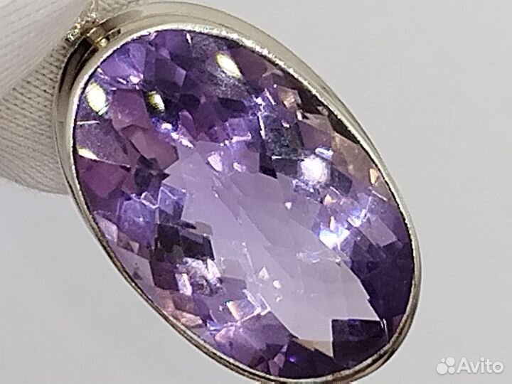 Кулон с аметистом