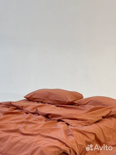 Постельное белье из вареного хлопка евро