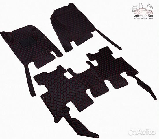 3D коврики из экокожи