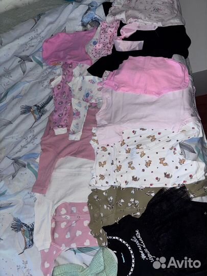Пакет вещей на девочку 56
