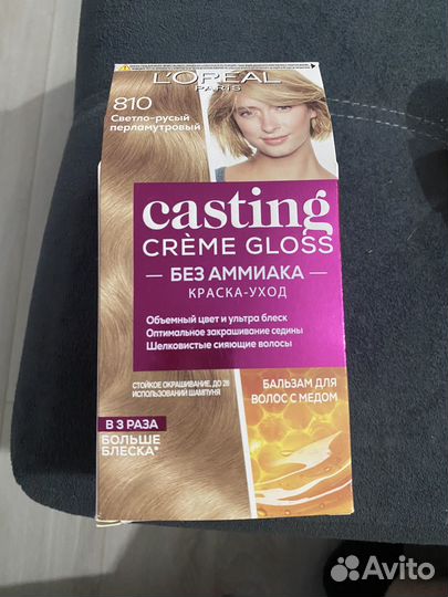 Краска для волос loreal casting 810