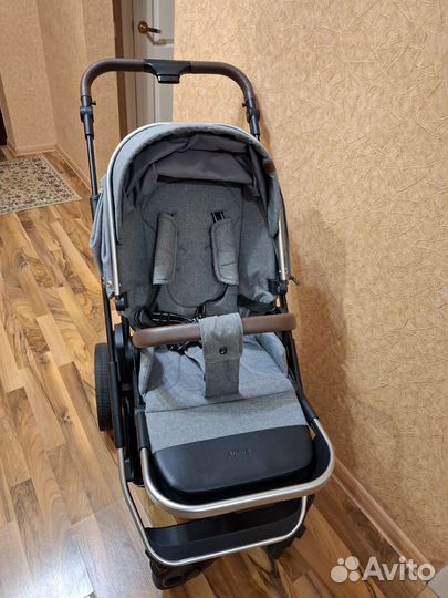 Коляска Carrello Aurora 2 в 1 серая