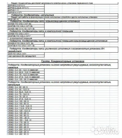Конденсаторы до 3000квар,конденсаторные установки