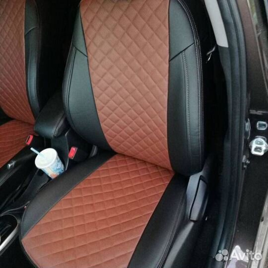 Чехлы на сиденья Luxe Toyota Corolla (2013-н.в.)