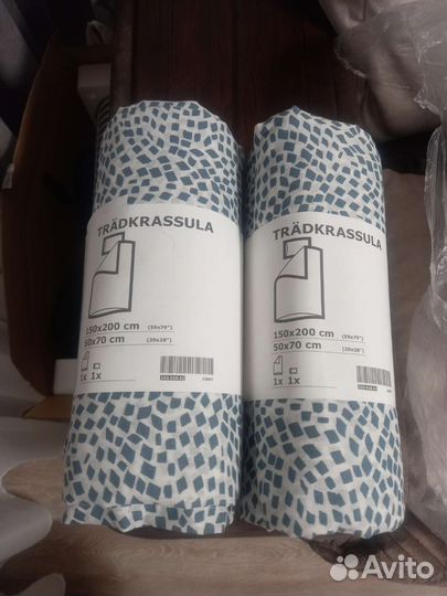 Постельное белье ikea,новое