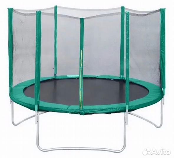 Батут Trampoline сеткой 2.4 метра