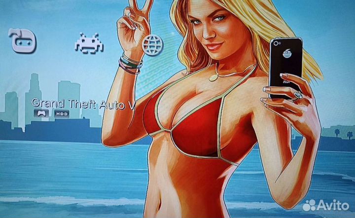 Sony PS3 Super Slim 500G прошитая 48 игр