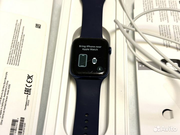 Apple watch series 6 44mm полный комплект