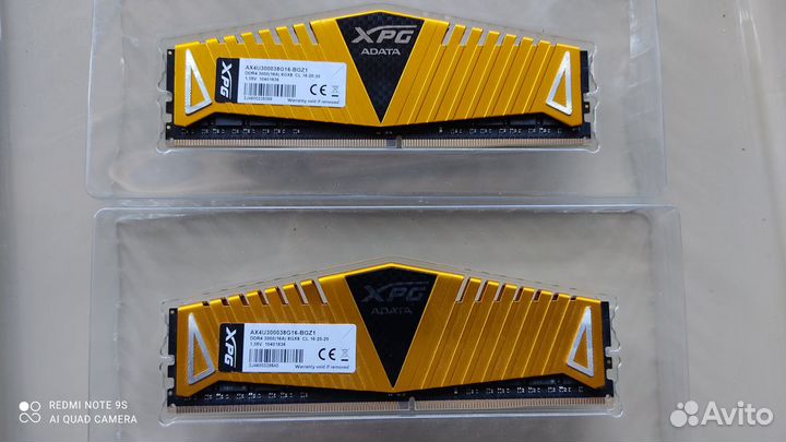 DDR4 Adata 8GX2 3000MHz