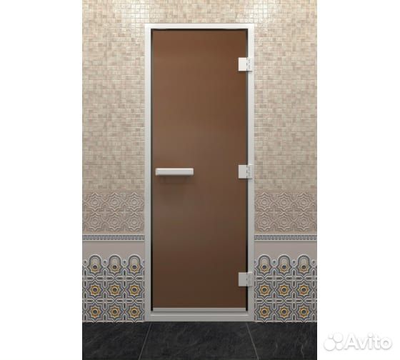Дверь DoorWood Хамам Бронза матовое