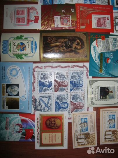 Марки СССР. Блоки