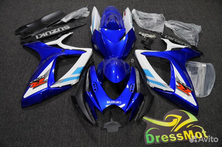 Комплект пластика на Suzuki GSX-R600/750 2006-2007