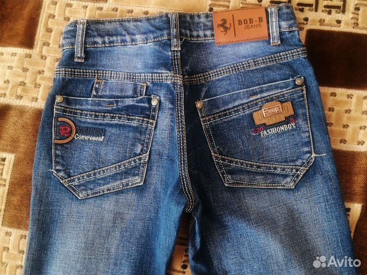 Джинсы на мальчика 152 р