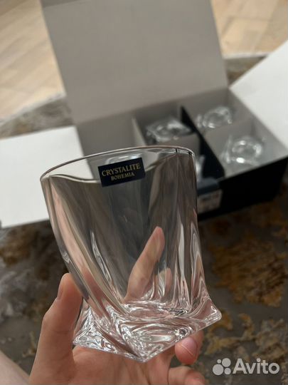 Стаканы crystalite bohemia