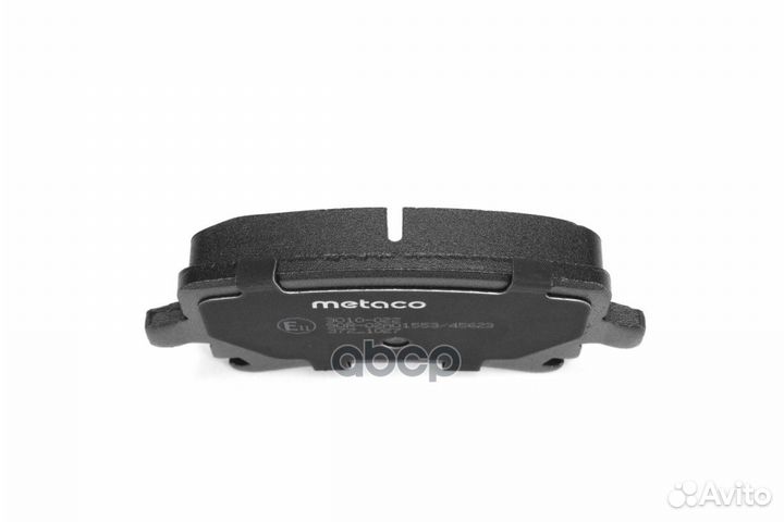 Колодки тормозные дисковые 3010-022 metaco