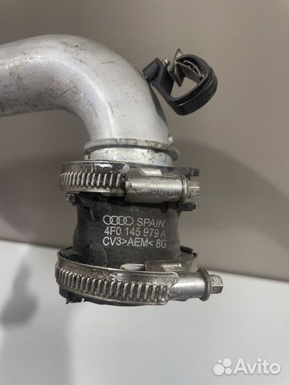 Патрубок интеркулера Ауди А6 С6