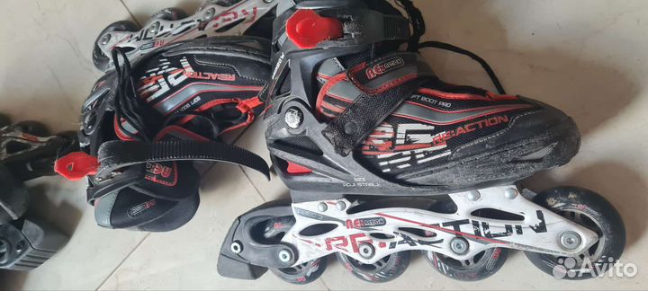 Роликовые коньки детские раздвижные