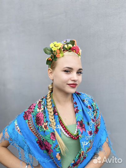 Ободок для волос ручной работы