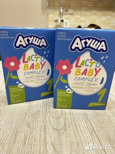 Сухая смесь агуша 1