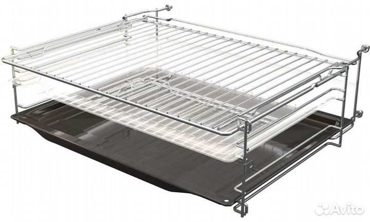 Духовой шкаф с свч Gorenje BCM4547DG черный