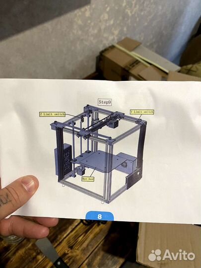 3D принтер Ender 4 + комплект laser graver