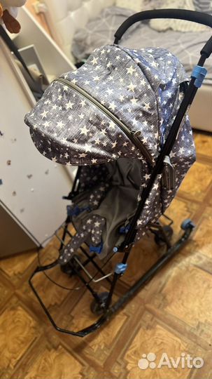 Коляска санки