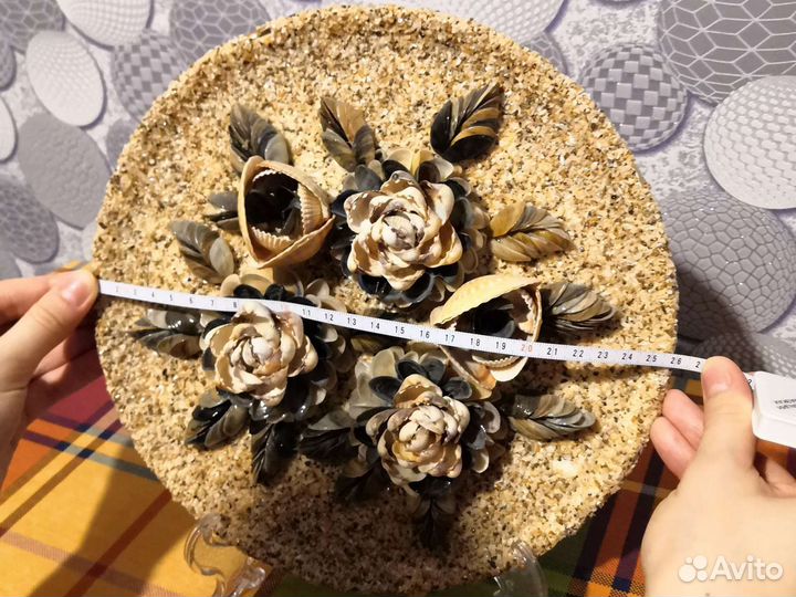 Декоративная тарелка (ручная работа)