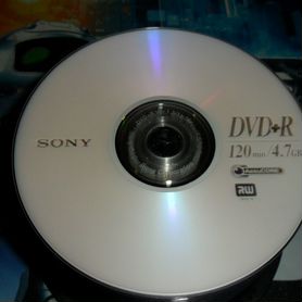 Болванки Sony DVD+R 4,7 Gb 50шт