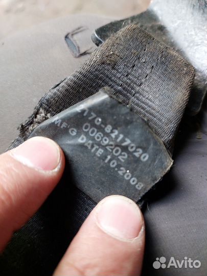 Ремень безопасности передний правый Лада Приора