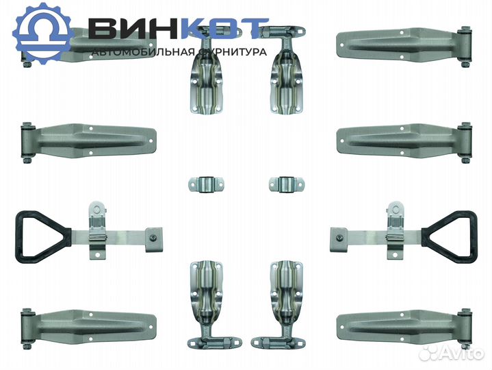 Комплект фурнитуры камаз маз с рукояткой Дельта