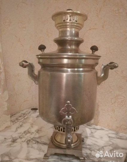 Самовар на дровах.Т.К