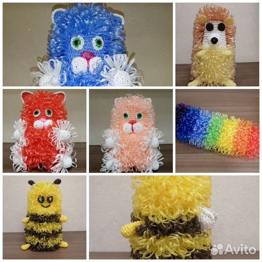 Мочалка ручной работы