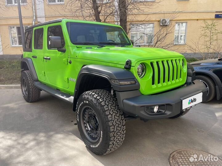 Jeep Wrangler 2.0 AT, 2021, 6 100 км
