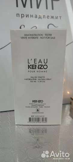 Туалетная вода L'EAU kenzo pour femme тестер