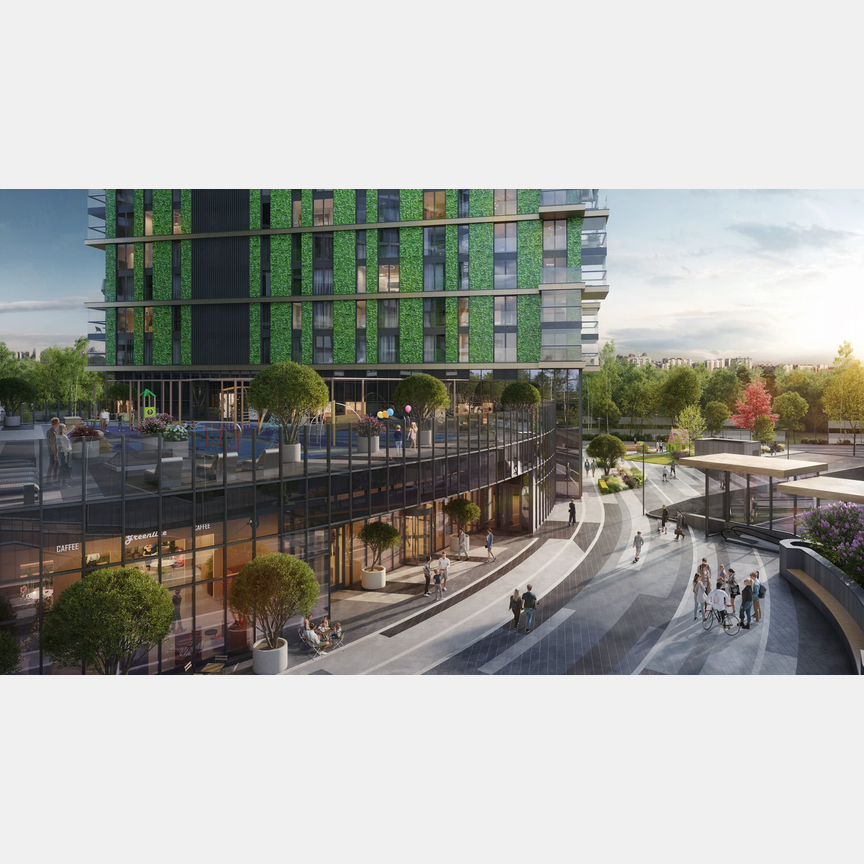 2-к. апартаменты, 61,4 м², 7/20 эт.