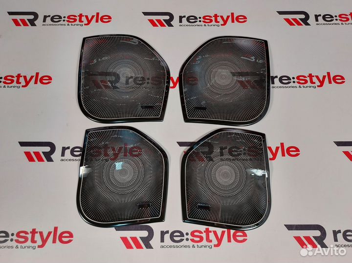 Накладки на обшивку дверей Lexus LX570