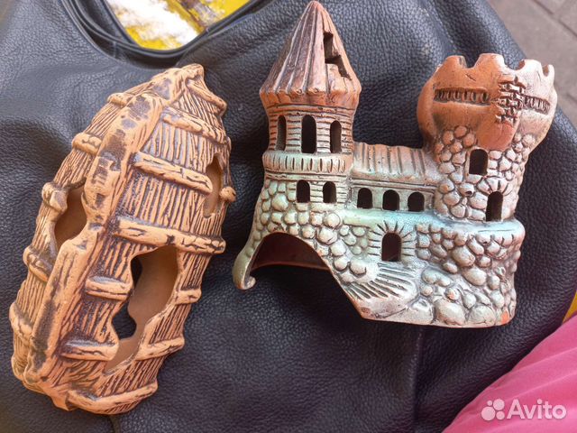 Укрытия домики для рыбок рыбки в аквариум цихлиды