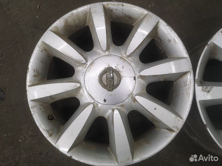 Диск литой Nissan 17, 5x114.3, ET 55, 7J поштучно