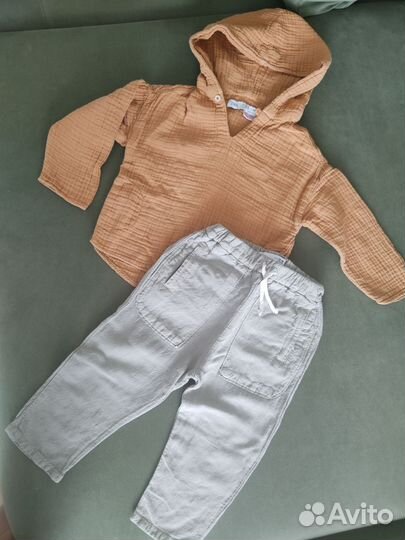 Комплект (брюки и кофта) zara