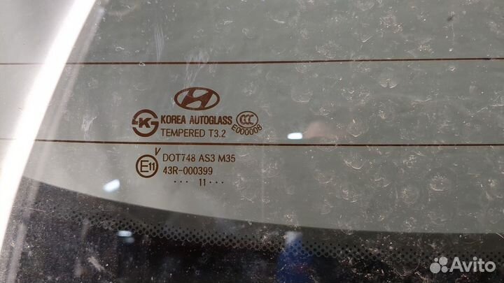Крышка багажника Hyundai Santa Fe