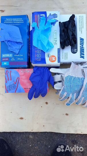 Перчатки рабочие и др